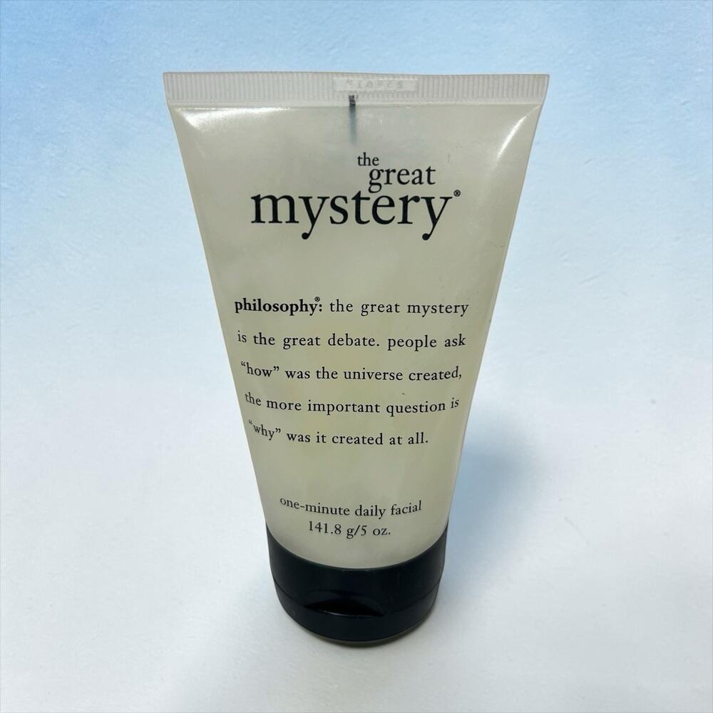 Philosophy The Great Mystery One Minute Daily Facial 5 OZ SEALED Discontinued